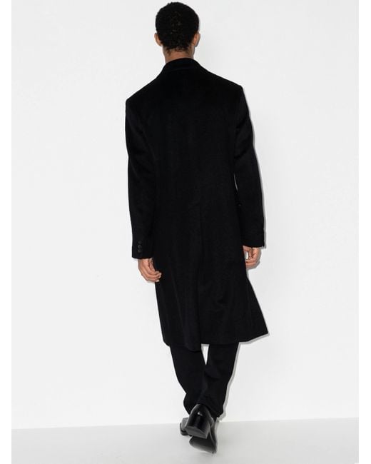 Our Legacy Black Whale Coat for men