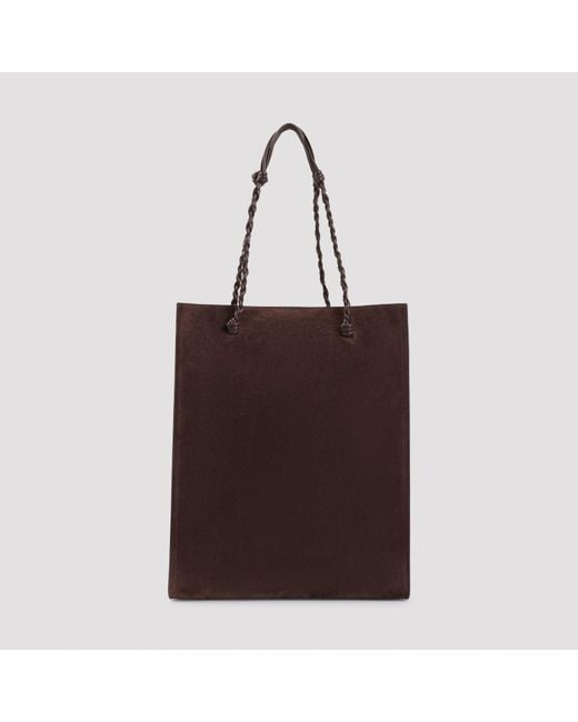 Jil Sander Brown Tangle Tote Bag