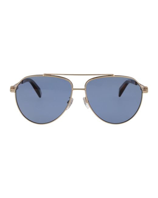 Chopard Blue Metal Sunglasses for men