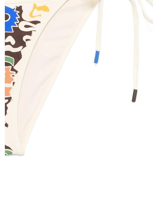 ALÉMAIS White Maroc Triangle Bikini Brief