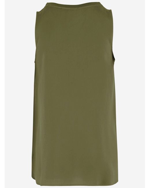 Q-WINS Green Sleeveless Top