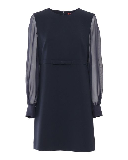 Max Mara Ritmo Jurk in het Blue