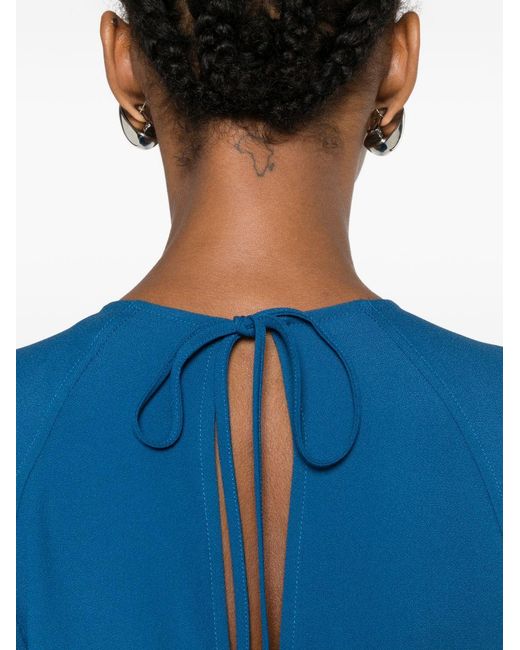 Stella McCartney Blue Midi Dress