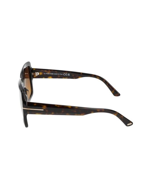 Tom Ford Zonnebrillen Ft1082 52,00 F /21/140 in het Brown