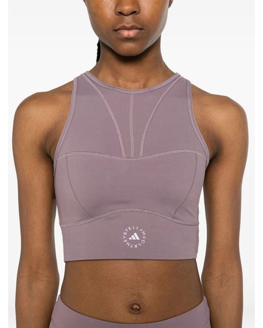 Adidas Purple Tpr Cr Top