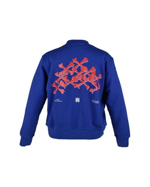 Amiri Blue Sweatshirt