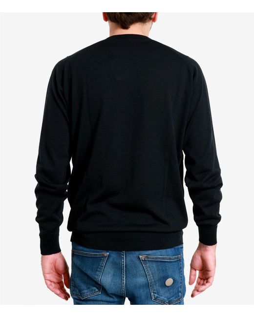 Pulls Noir John Smedley pour homme en coloris Blue