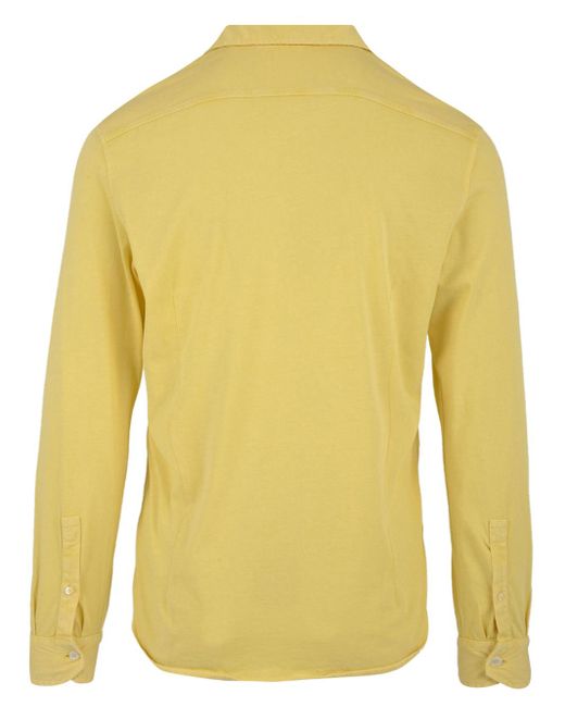 Drumohr Shirts Geel in het Yellow voor heren