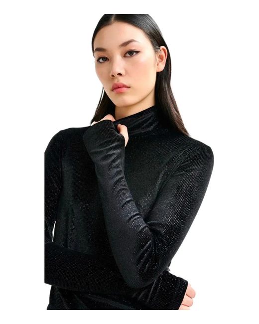 Essentiel Antwerp Black Indienne Top