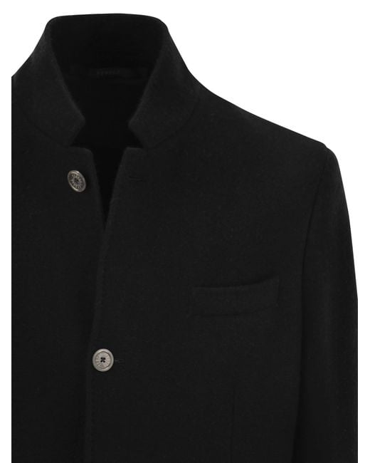 Fedeli Black Damon Cashmere Blazer for men