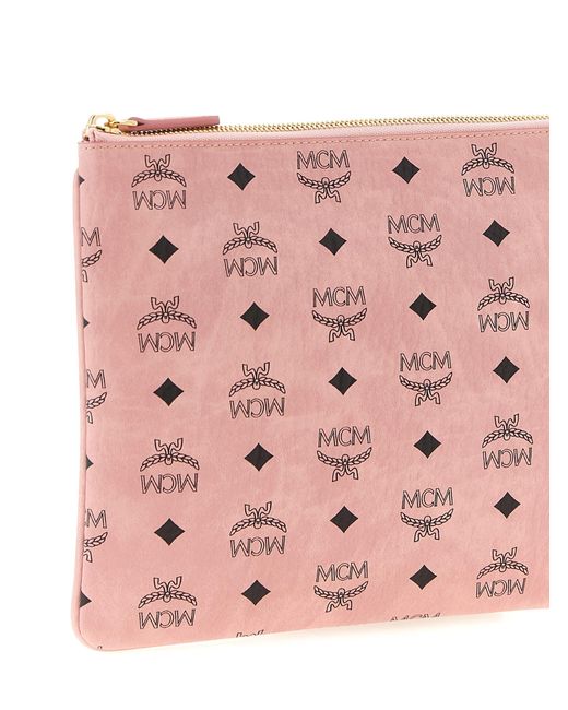 MCM Pink 'Beutel' mittlerer Umhängetasche