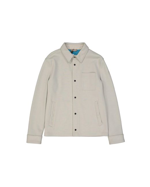 Giacca-Camicia di Herno in Gray da Uomo