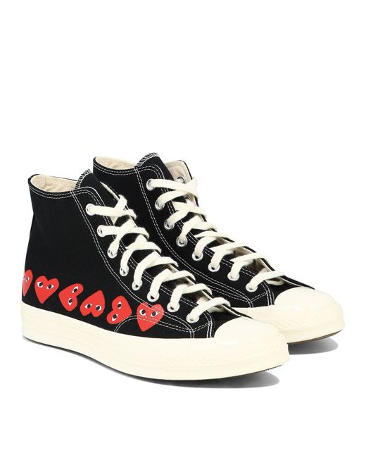 COMME DES GARÇONS PLAY Black "small Hearts" Sneakers for men