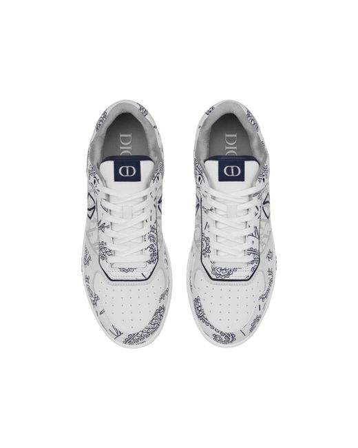Dior B27 Leder -Sneaker in White für Herren