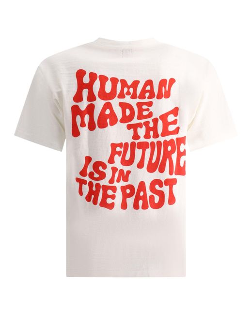 Camiseta hecha humana "#13" Human Made de hombre de color White