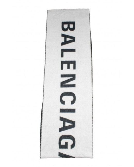 Sciarpa Di di Balenciaga in White
