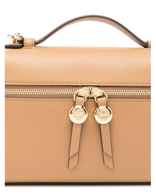 Tory Burch Natural Romy Leather Vanity Case