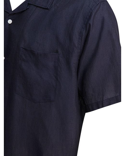 Nonnative Blue Voyager Shirts for men