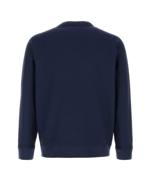 Sporty & Rich Blue Dark Graphic Sweatshirt for men