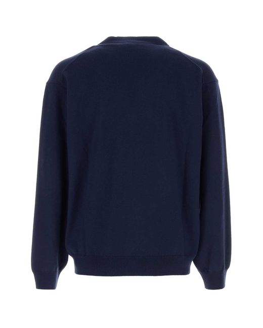 KENZO Blue Logo Cardigans for men