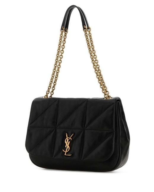 Saint Laurent Black Nappa Leather Medium Jamie 4.3 Shoulder Bag