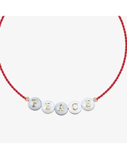 Sorbet Island White Shell Bracelet With Glass Pearls