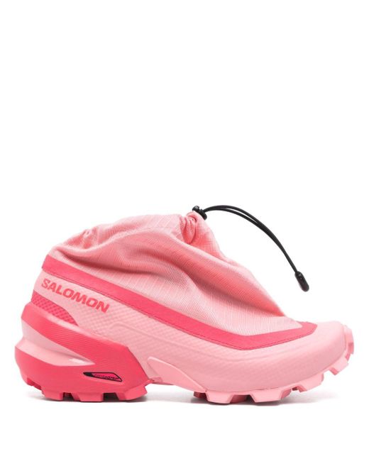 MM6 X SALOMON Pink Cross Low Sneakers