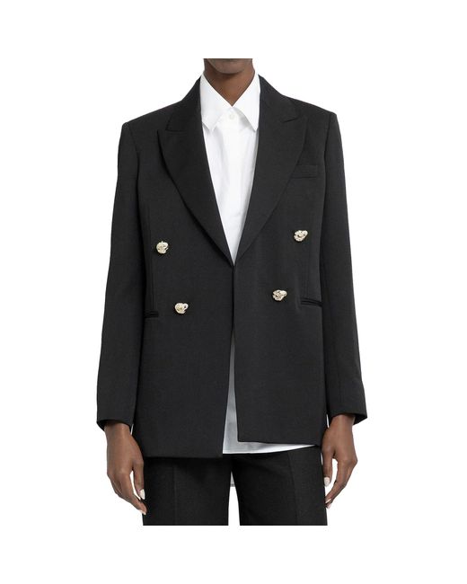 Lanvin Wool Blazer in het Black