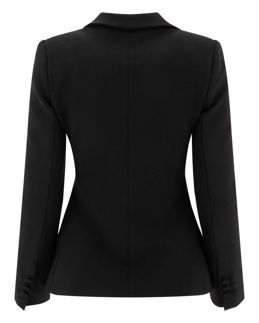 Semler Single-breasted Blazer Jackets And Coats Black