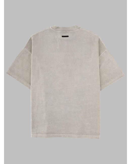 Fear Of God Gray T Shirt "Training 90's"