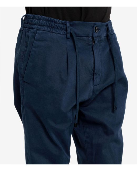 Cruna Blue Trousers for men