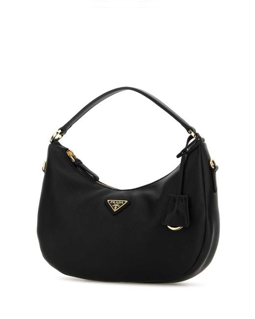 Prada Black Leather Handbag