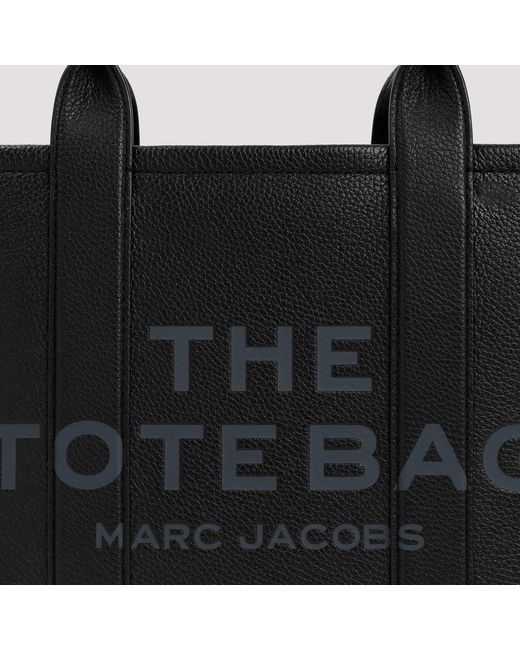Marc Jacobs Black The Leather Small Tote Bag