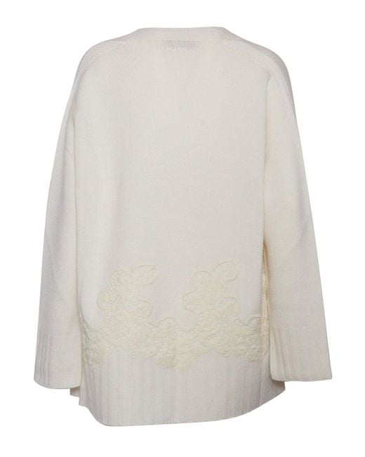 Ermanno Scervino White Cardigan