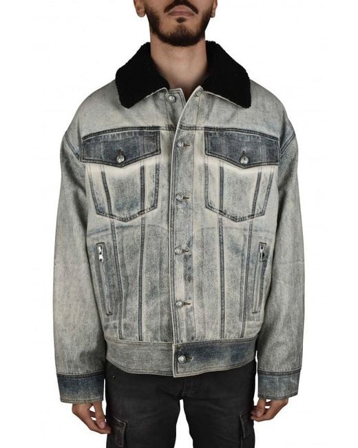 Balmain Black Denim Jacket for men