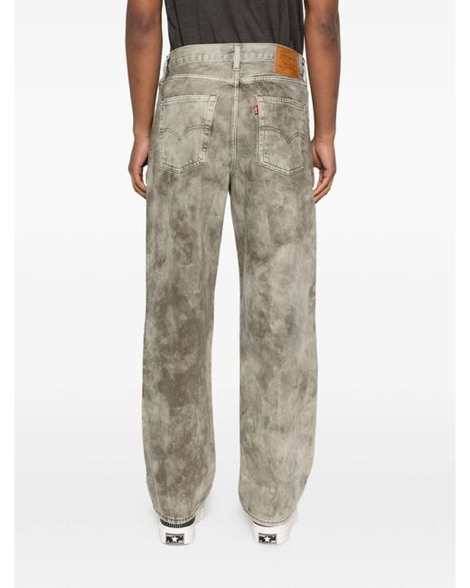 Levi's White 578 Baggy Camo Express