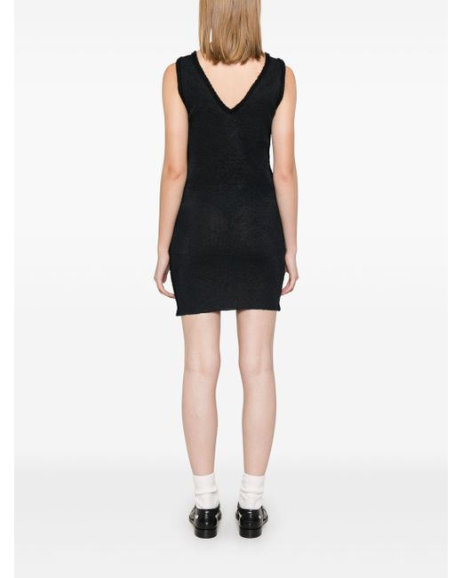 Our Legacy Sleek Mini-Jurk in het Black