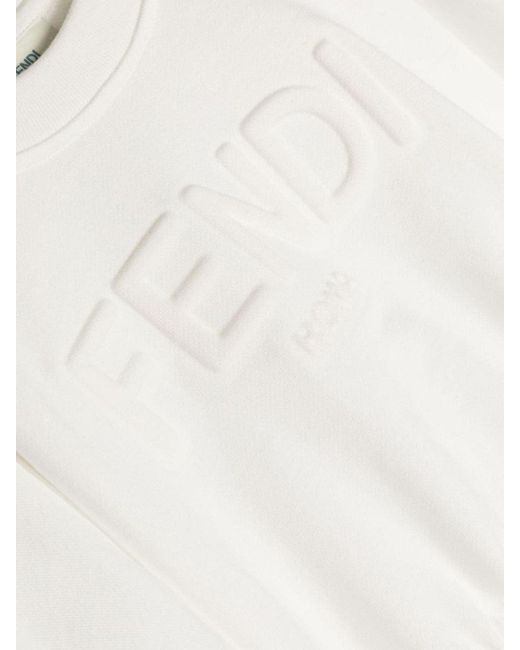 Fendi White Sweatshirt Sweatshirt