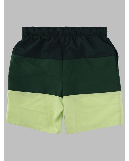 Lacoste Green Costume Da Bagno