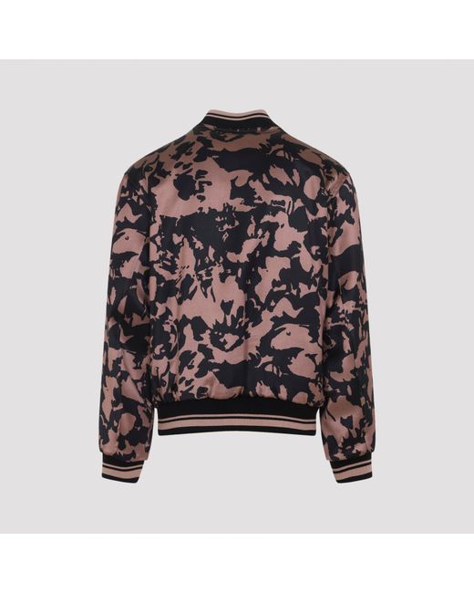 Dries Van Noten Volker Bomberjack in het Black