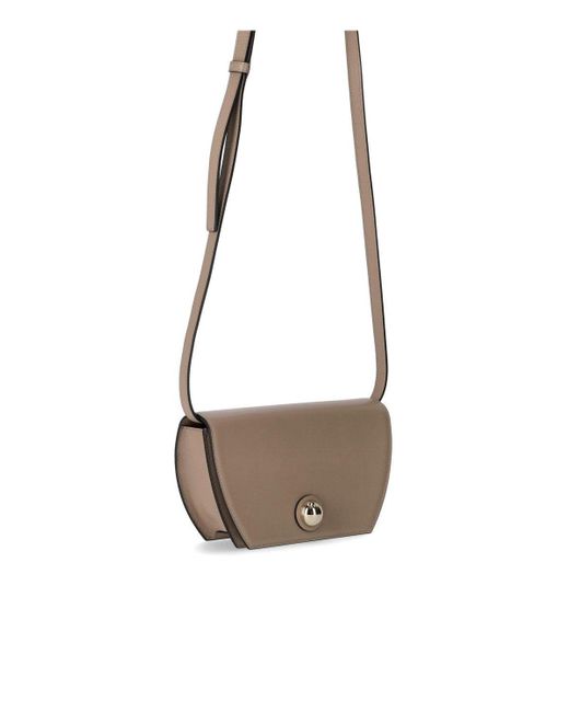 Furla Sfera Mini Greige Handbag in Brown Lyst UK