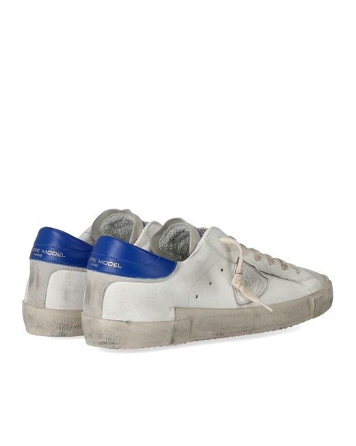 Philippe Model Prsx Low Bluette Sneaker for men