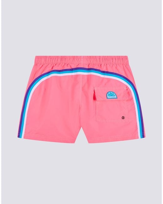 SUNDEK X PELO FOUNDATION Pink Boardshort for men