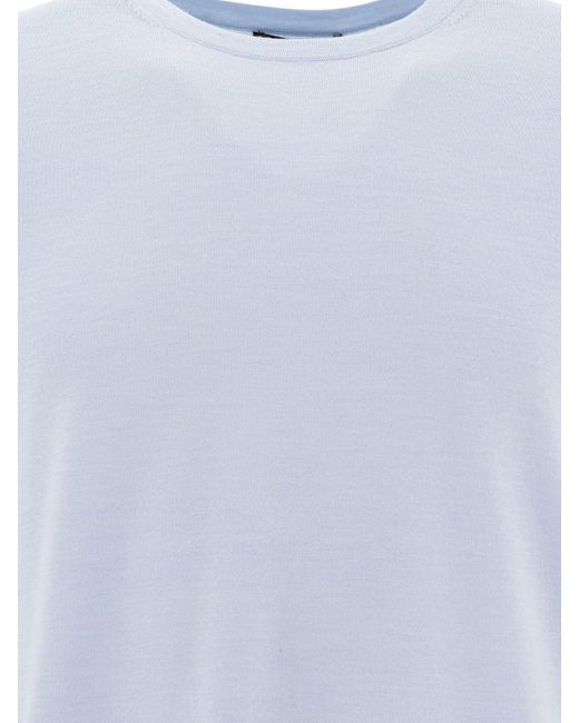 Vince T -Shirts in Blue für Herren