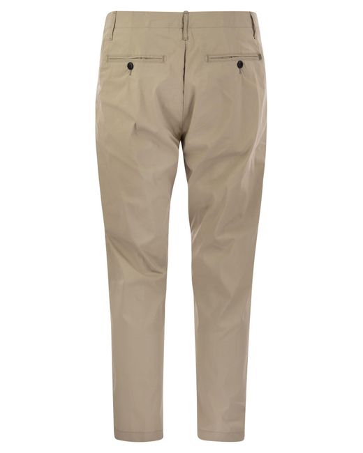 Dondup Natural Ben Carrot Poplin Trousers