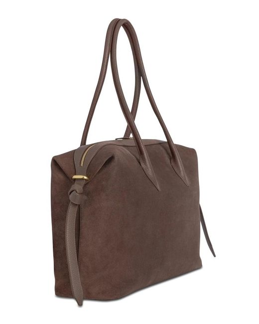 Yuzefi Brown Bag "Brioche" Large