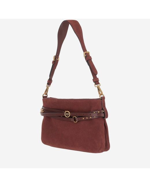 Pinko Purple Shoulder Bag Mini Belt Bag