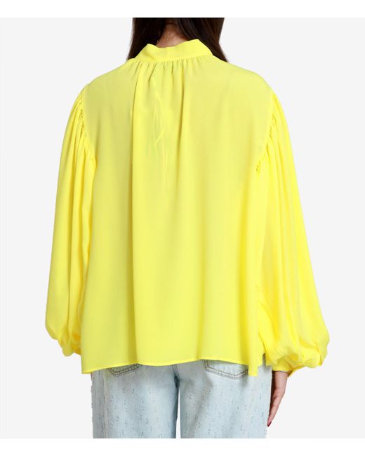 CAMISAS AMARILLAS MSGM de color Yellow