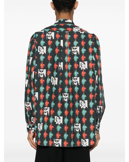 Comme des Garçons Multicolor Shirt Woven