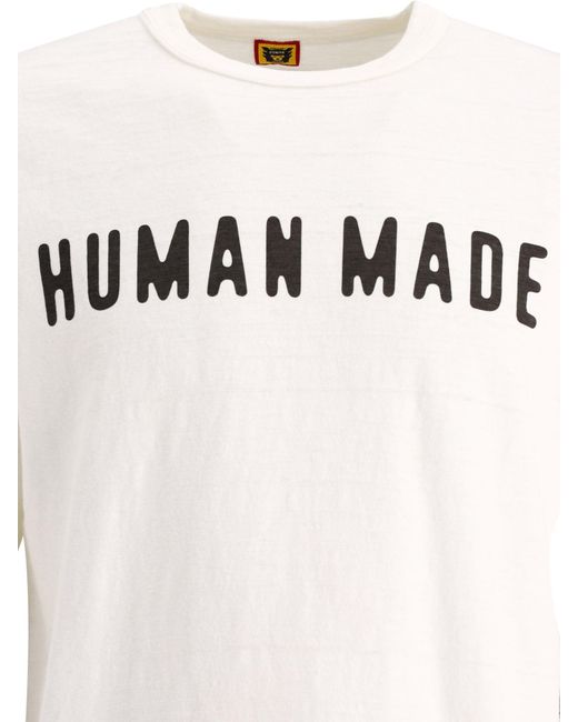 Human Made Menschlich gemachtes "Arch Logo" T -Shirt in White für Herren